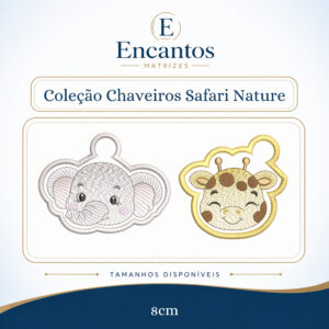 Coleção Chaveiros Safari