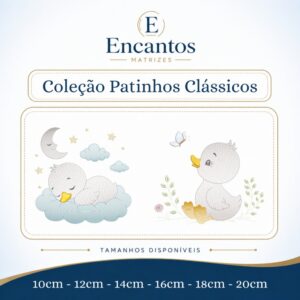 Coleção Patinhos Clássicos - Pontos Leves